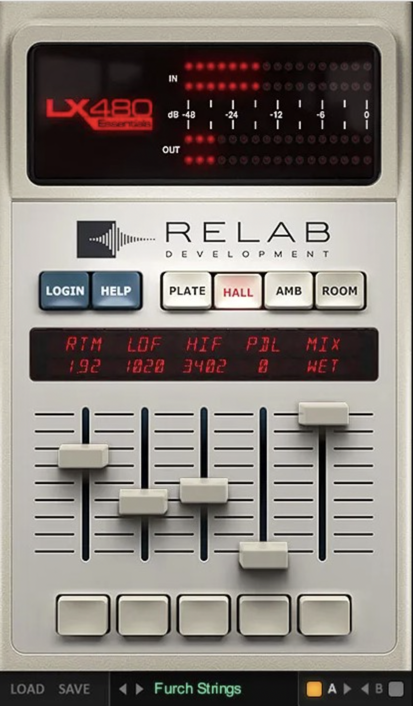 Relab LX480 Essentials Reverb [Latest Version]